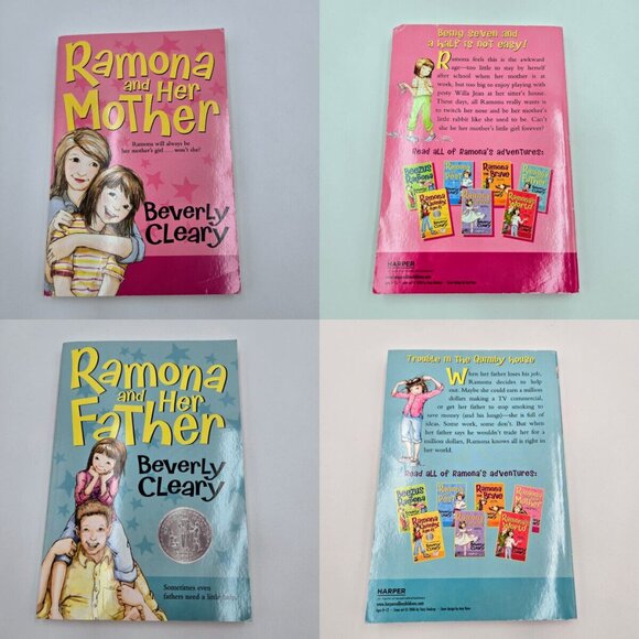 Beverly Cleary Book Lot 8 Books Paperback Ramona Collection Read - Picture 4 of 16